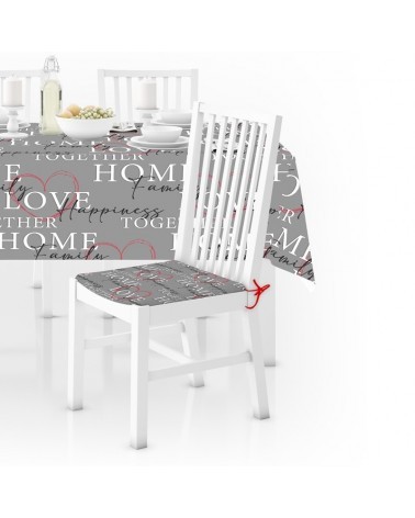 tovaglia da cucina stampata, arredo cucina shabby tovaglia grigia