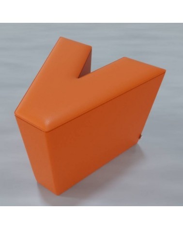 POUF_V_arancione