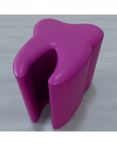 POUF_dente_fucsia