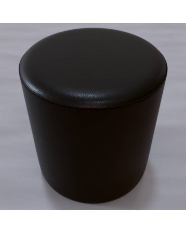 POUF_cerchio_nero
