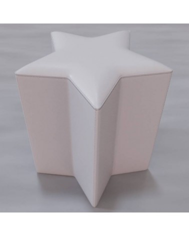 POUF_stella_bianco