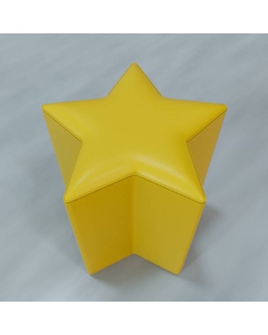 POUF_stella_giallo