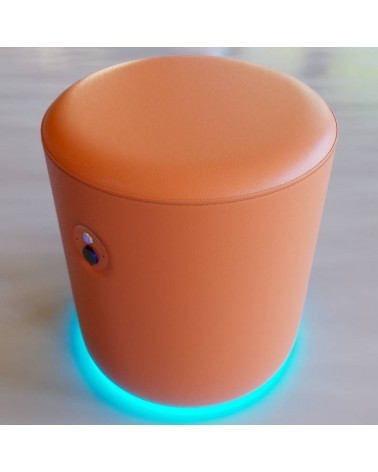 POUF_cerchio_arancione_smart